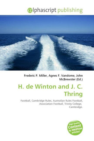H. de Winton and J. C. Thring