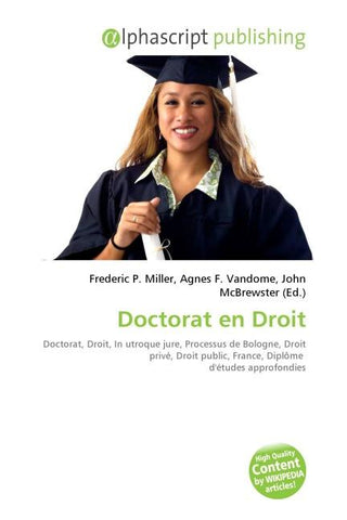 Doctorat en Droit