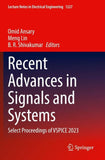 Recent Advances in Signals and Systems