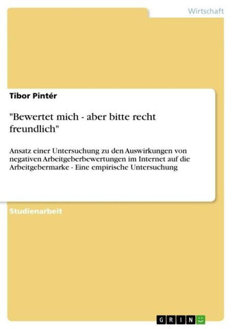 "Bewertet mich - aber bitte recht freundlich"