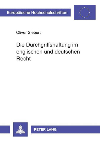 Die Durchgriffshaftung im englischen und deutschen Recht