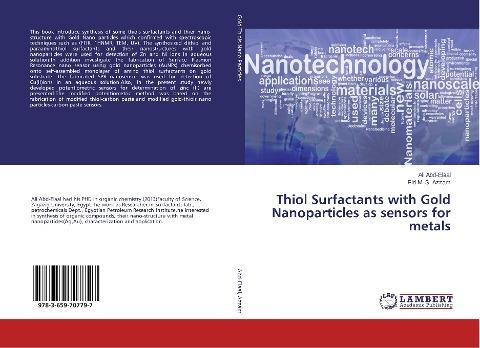 Thiol Surfactants with Gold Nanoparticles as sensors for metals