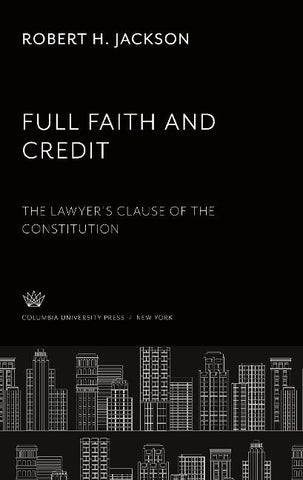 Full Faith and Credit
