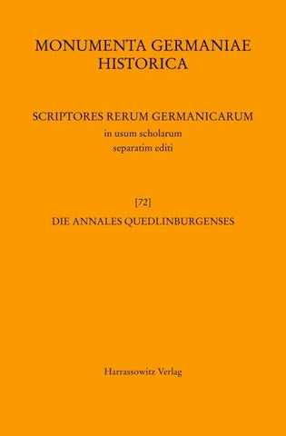 Die Annales Quedlinburgenses