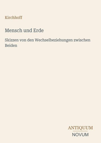 Mensch und Erde