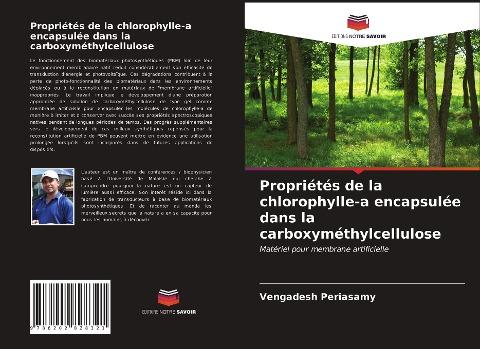 Propriétés de la chlorophylle-a encapsulée dans la carboxyméthylcellulose