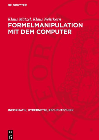 Formelmanipulation mit dem Computer