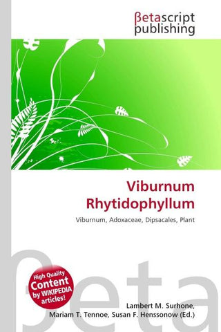 Viburnum Rhytidophyllum