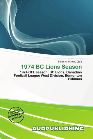 1974 BC Lions Season