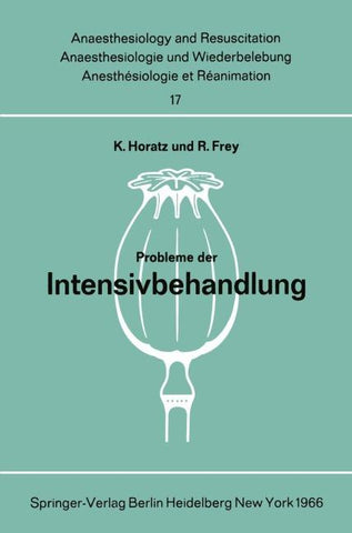 Probleme der Intensivbehandlung