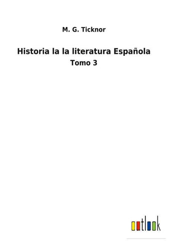 Historia la la literatura Española