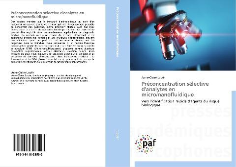 Préconcentration sélective d'analytes en micro/nanofluidique