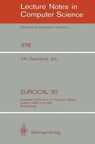 EUROCAL '87