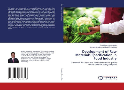 Development of Raw Materials Specification in Food Industry