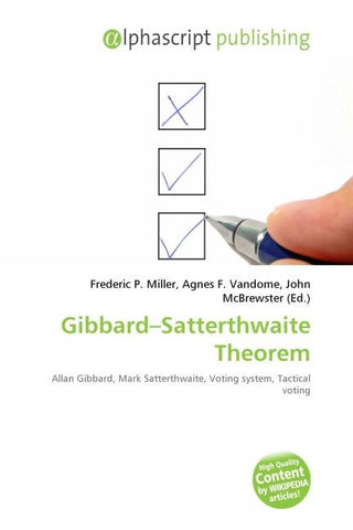 Gibbard-Satterthwaite Theorem