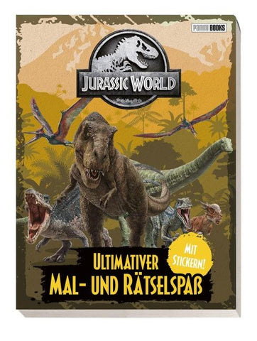 Jurassic World: Ultimativer Mal- und Rätselspaß