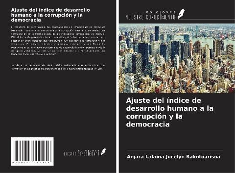 Ajuste del índice de desarrollo humano a la corrupción y la democracia