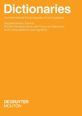 Dictionaries. An International Encyclopedia of Lexicography