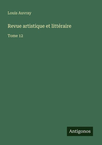 Revue artistique et littéraire