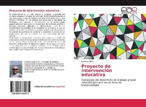 Proyecto de intervención educativa