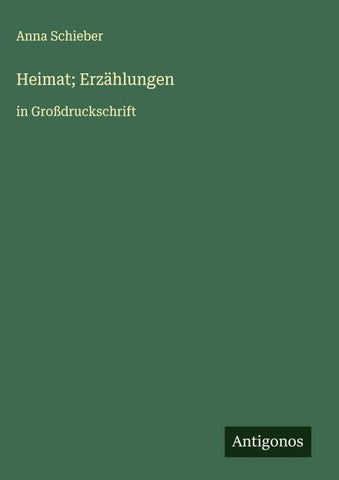 Heimat; Erzählungen