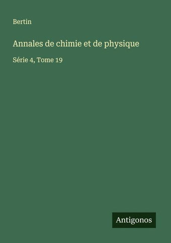 Annales de chimie et de physique