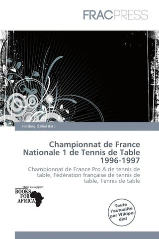Championnat de France Nationale 1 de Tennis de Table 1996-1997
