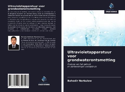 Ultravioletapparatuur voor grondwaterontsmetting