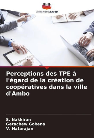 Perceptions des TPE à l'égard de la création de coopératives dans la ville d'Ambo