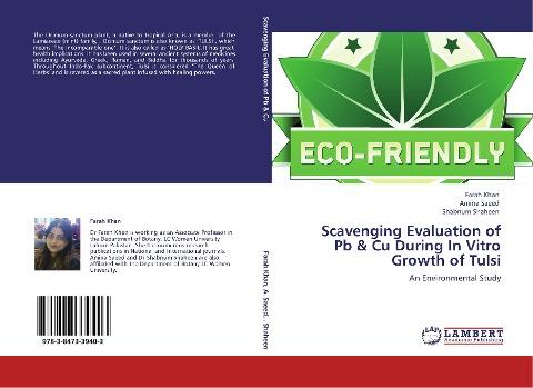 Scavenging Evaluation of  Pb & Cu During In Vitro Growth of Tulsi