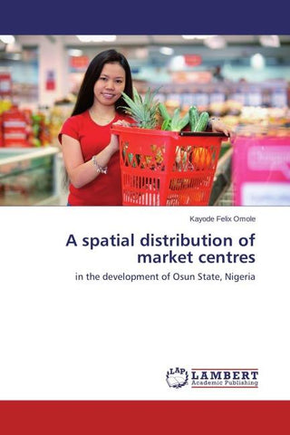 A spatial distribution of market centres