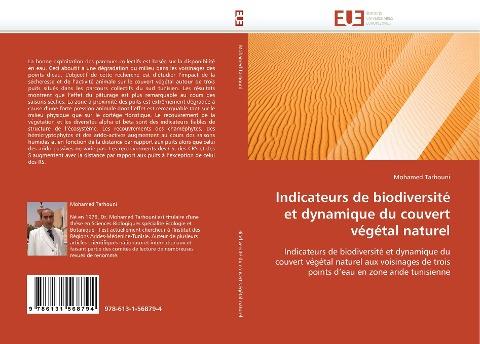Indicateurs de biodiversité et dynamique du couvert végétal naturel