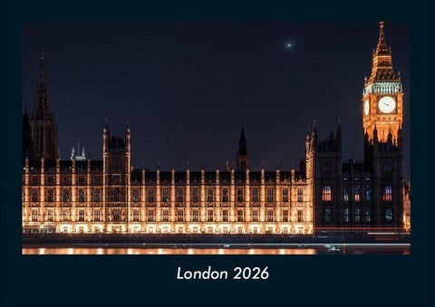 London 2026 Fotokalender DIN A4