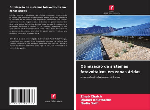 Otimização de sistemas fotovoltaicos em zonas áridas
