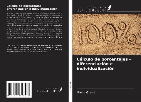 Cálculo de porcentajes - diferenciación e individualización