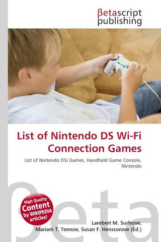 List of Nintendo DS Wi-Fi Connection Games