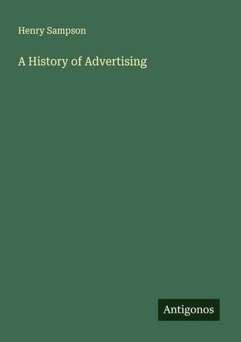 A History of Advertising