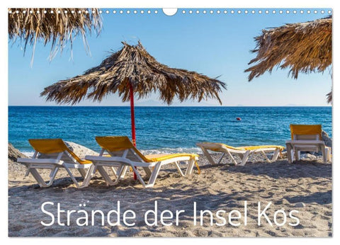 Strände der Insel Kos (Wandkalender 2026 DIN A3 quer), CALVENDO Monatskalender