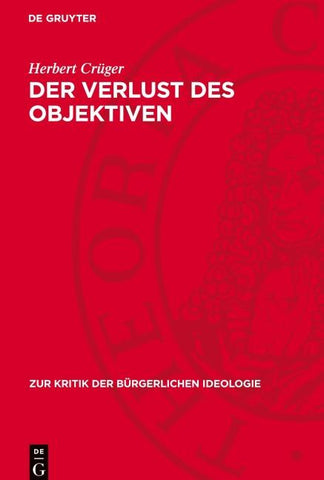 Der Verlust des Objektiven