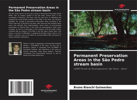 Permanent Preservation Areas in the São Pedro stream basin