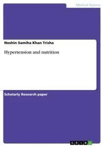 Hypertension and nutrition