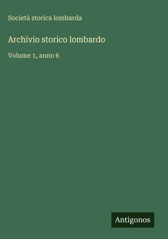 Archivio storico lombardo