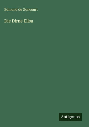Die Dirne Elisa