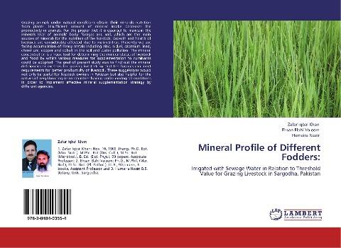 Mineral Profile of Different Fodders: