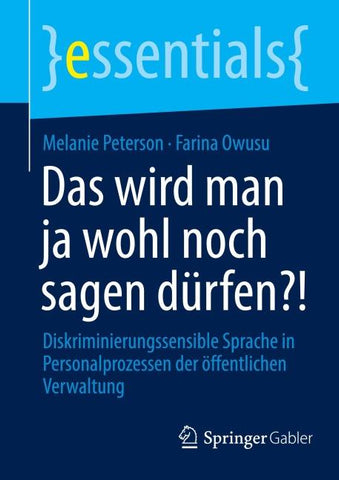 Das wird man ja wohl noch sagen dürfen?!