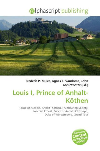 Louis I, Prince of Anhalt-Köthen