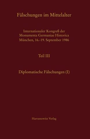 Fälschungen im Mittelalter