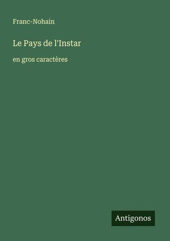 Le Pays de l'Instar
