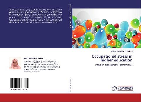 Occupational stress in higher education