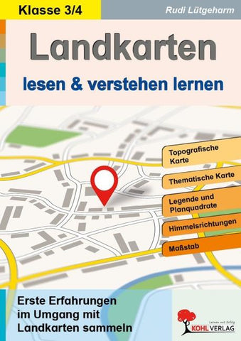 Landkarten lesen und verstehen lernen